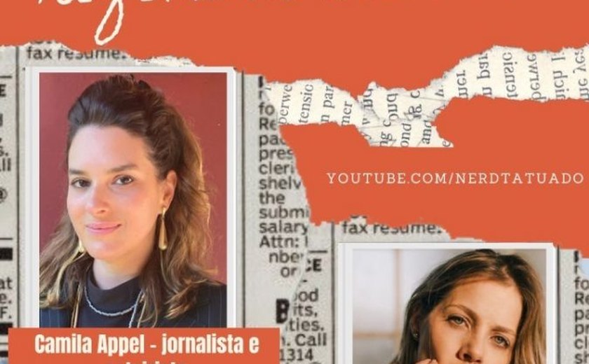 Nerd Tatuado: canal alagoano entrevista jornalistas e atores em live especial