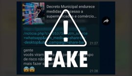 É falso que idosos não podem frequentar supermercados de Maceió