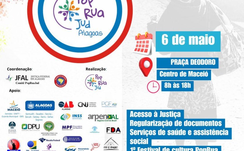 Semdes ofertará serviços no Mutirão PopRuaJud, na próxima terça-feira (6)