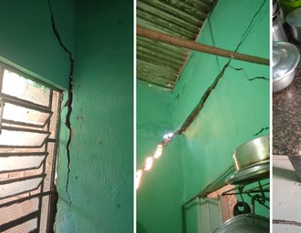 Defensoria Pública vai oficiar Defesa Civil de Maceió sobre interdição de casa no Bom Parto