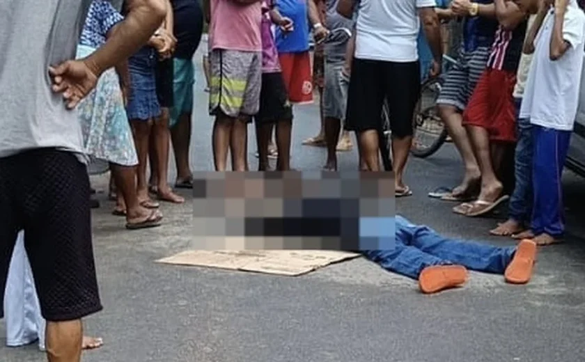 Homem com tornozeleira eletrônica é morto a tiros no Clima Bom na tarde desta terça-feira (2)