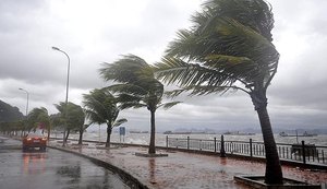 Marinha altera dias de alerta de ventos de até 60 km/h no litoral alagoano