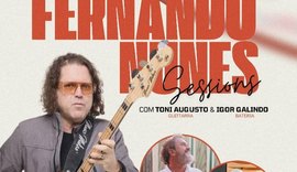 Baixista alagoano Fernando Nunes se apresenta em Maceió com participações especiais