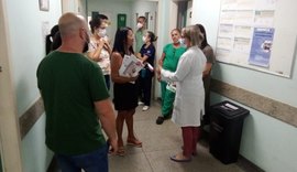 Sintufal e comando de greve dialogam com trabalhadores do HUPAA