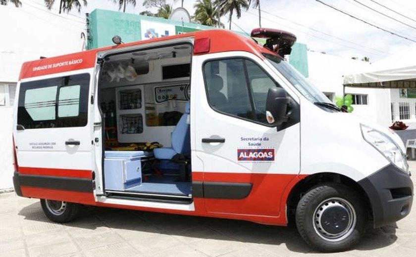 Nova ambulância do Samu garante atendimento para mais de 35 mil alagoanos e turistas