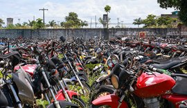 Detran promove leilão de 3.333 veículos inservíveis