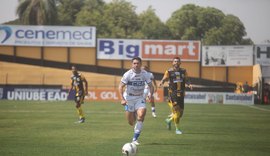 CSA começa na frente mas jogo acaba empatado contra o Novorizontino no interior de São Paulo