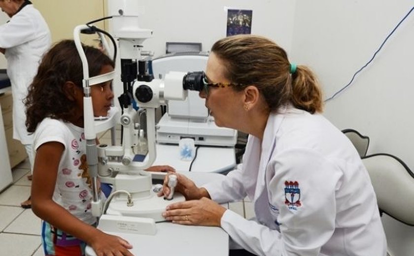 Sesau promove mutirão para triagem de acuidade visual em crianças