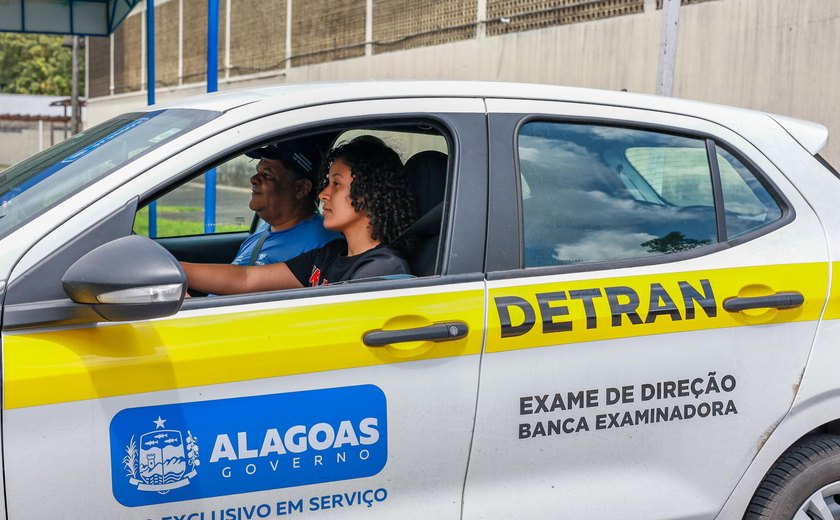 Detran Alagoas promove mutirão com 360 vagas extras para exames práticos no Agreste e Sertão