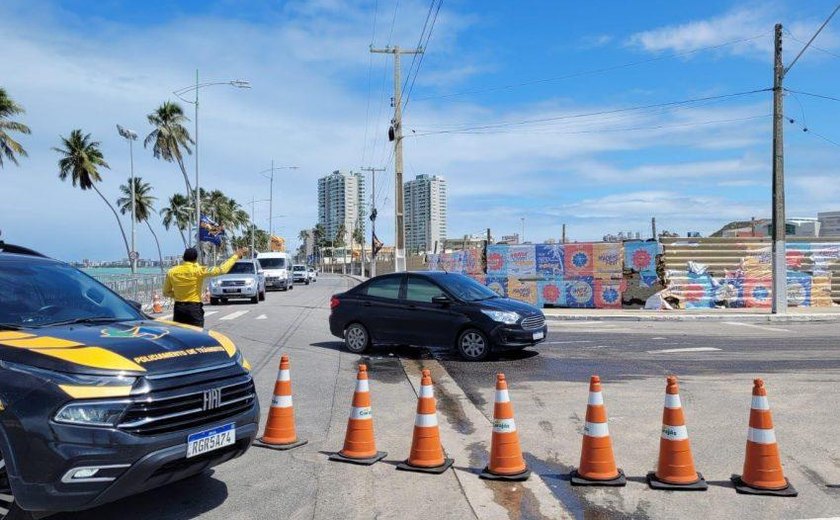 Corrida modifica o trânsito na orla de Jacarecica