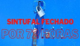 Sede do Sintufal estará fechada por 72 horas