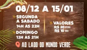Exposição Mundo dos Répteis até dia 15 de janeiro
