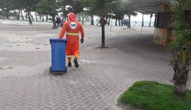 Prefeitura de Maceió recolhe 43 toneladas de resíduos na orla
