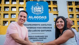 Paulo Dantas entrega obras de infraestrutura urbana em São Luís do Quitunde