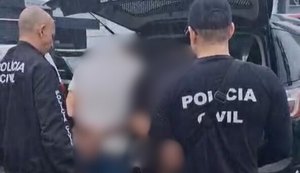 Mais dois suspeitos de homicídio em Pilar são presos pela Polícia Civil