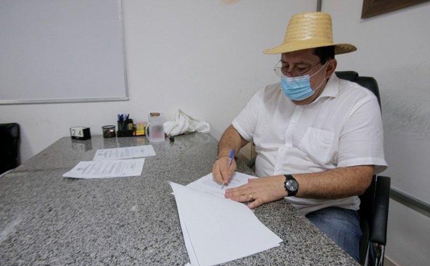 Prefeito de Rio Largo sanciona Lei do Programa de Recuperação Fiscal