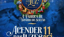 Tapera capricha no “Natal Luz 2021” com metas para ser a atração do interior de AL