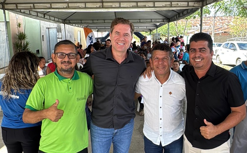 Marx Beltrão destaca apoio à Associação dos Moradores do Vale da Perucaba e às demais entidades comunitárias de Arapiraca