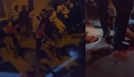 Polícia Civil investiga atentado que deixou cinco feridos no bairro de Ponta Grossa, no sábado (1)