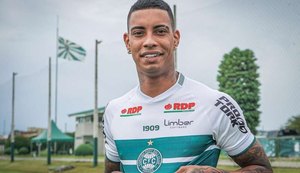 Alef Manga vai da Série D à Série A em 2 anos e busca manter fase artilheira no Coritiba