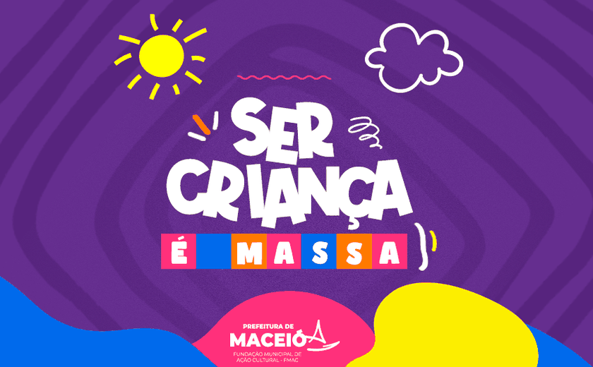Ser Criança é Massa leva alegria, música e diversão a bairros de Maceió durante o mês de outubro