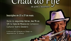 Diteal e Chau do Pife abrem inscrições para oficina gratuita de pífano