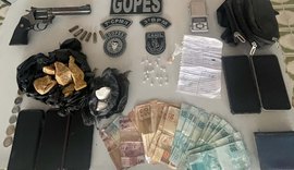 Em uma semana, PM/AL retira das ruas 35 armas de fogo e mais de 26 kg de drogas