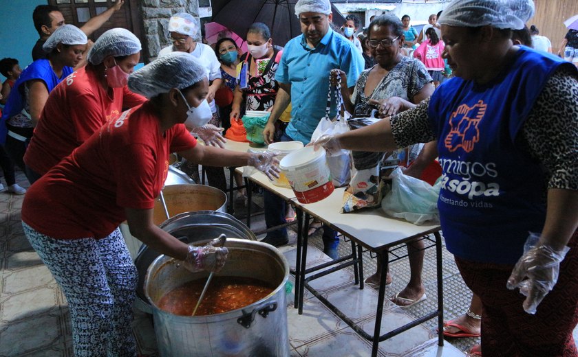 Alta dos alimentos reduz em até 90% doações de cestas