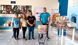 Alagoas Sem Fome doa alimentos e enxovais para o Lar Sementes do Amanhã