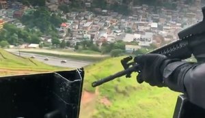 Governador do Rio diz que ação da polícia com helicóptero foi de 'reconhecimento'
