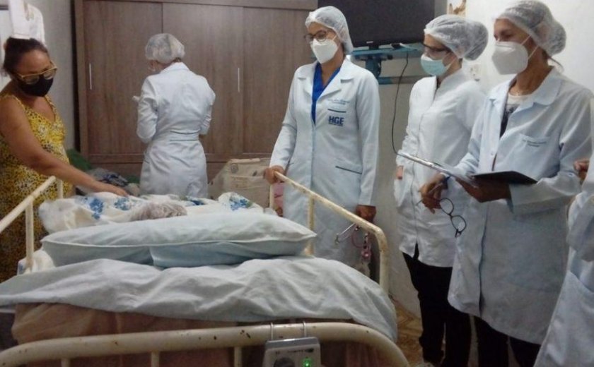 Serviço de Atenção Domiciliar de Maceió assiste pacientes acamados na capital