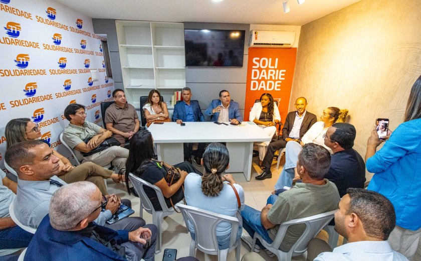 Solidariedade em Alagoas mira 2026 com apoio do PRD e foco em candidaturas fortes