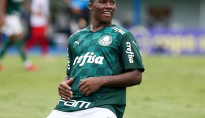 Golaço de Endrick pelo Palmeiras impressiona artilheiro da Copa do Mundo de 1986