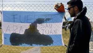 Governo argentino diz sobre buscas de submarino: 'Não há indício de ataque'