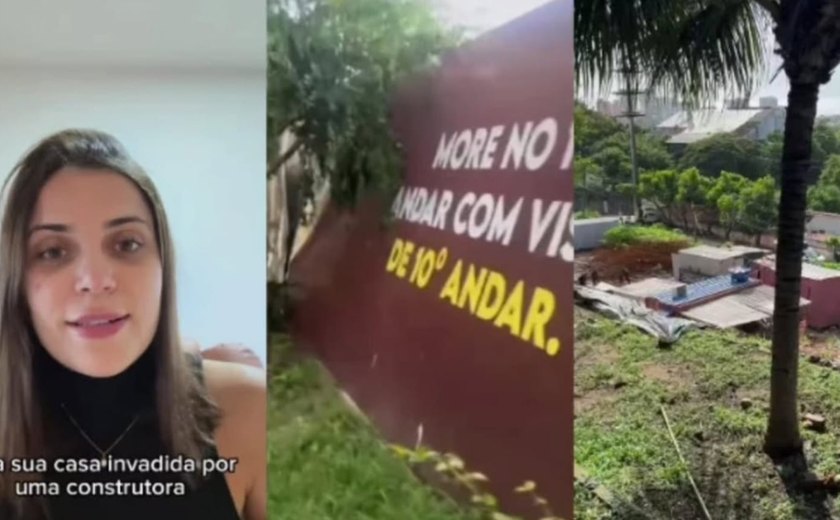 Justiça concede liminar e embarga obra de um Condomínio em Maceió que invadia terreno de idosa