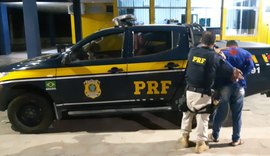 PRF prende homem com mandado de prisão em aberto por homicídio em São Sebastião