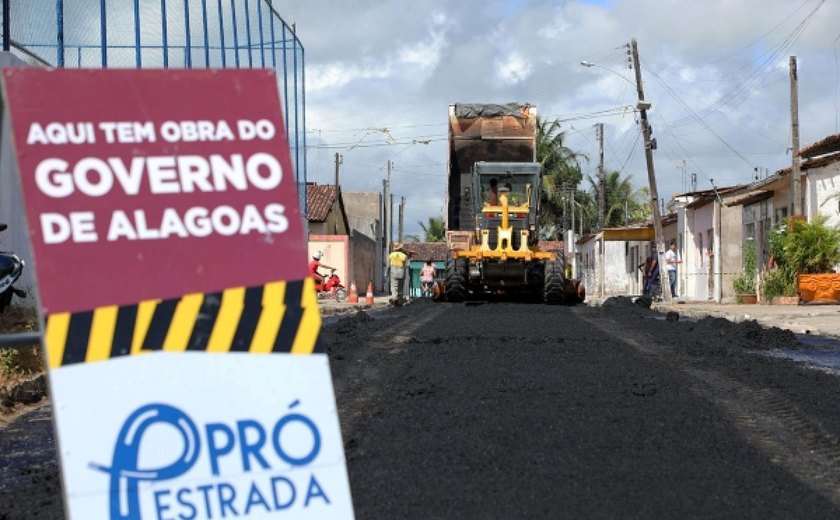 Dantas inaugura obras de reconstrução da Rodovia AL-404 que liga Forene ao Pilar