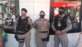 PM reforça policiamento durante o final de ano no Centro de Maceió