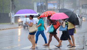 Inmet renova alerta de chuvas intensas para 52 municípios de AL e emite aviso de vendaval para o Sertão