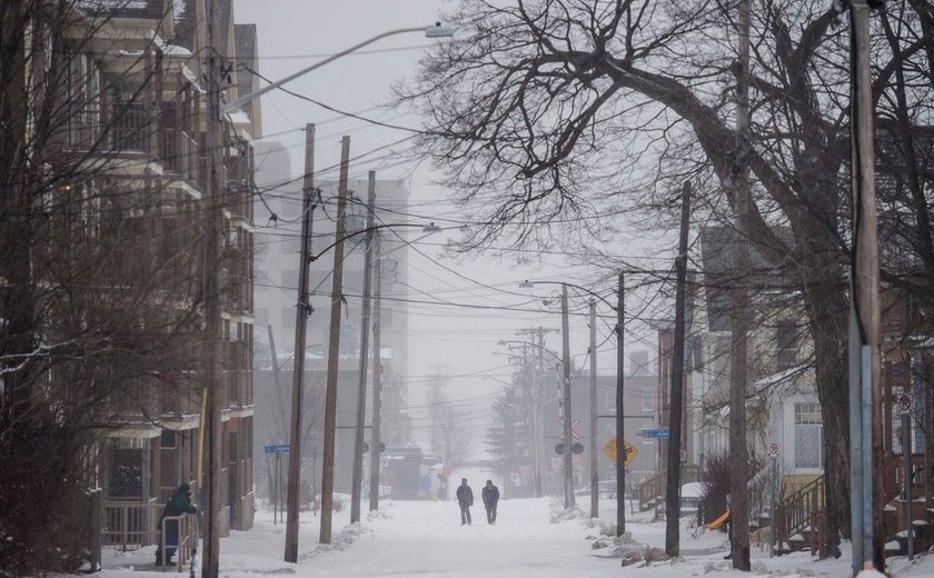 Onda de frio extremo sem precedentes atinge quase todo o território do Canadá