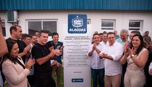 Governador inaugura campus da Uneal em Arapiraca e autoriza concurso público