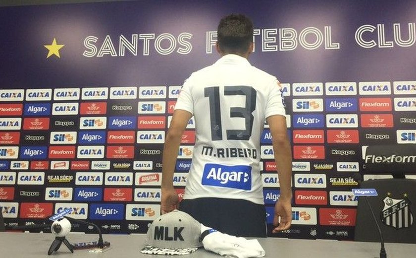 Matheus Ribeiro aposta na versatilidade para ir bem no Santos