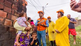 Prefeito JHC anuncia R$ 6,5 milhões do governo federal para ajudar as famílias vítimas das chuvas