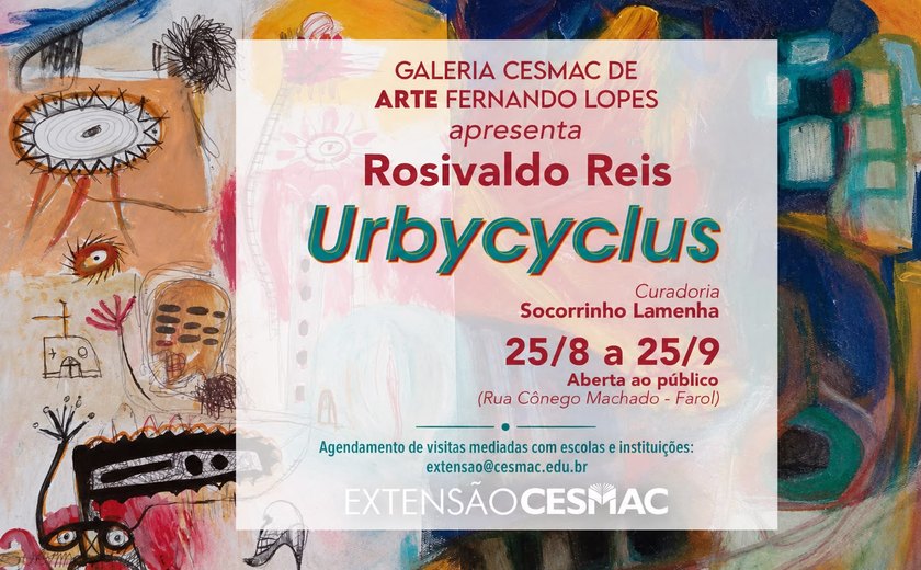 Galeria Cesmac de Arte Fernando Lopes abre exposição 'Urbycyclus', de Rosivaldo Reis