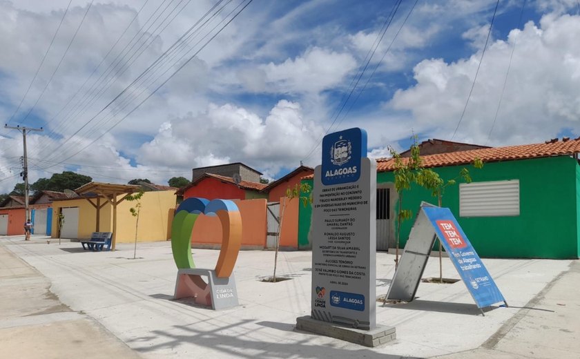 Governo de Alagoas inaugura obras em Poço das Trincheiras e Major Izidoro