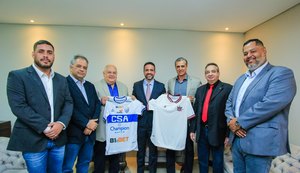 Dirigentes de CSA e CRB agradecem incentivos do governo de Alagoas ao futebol do estado