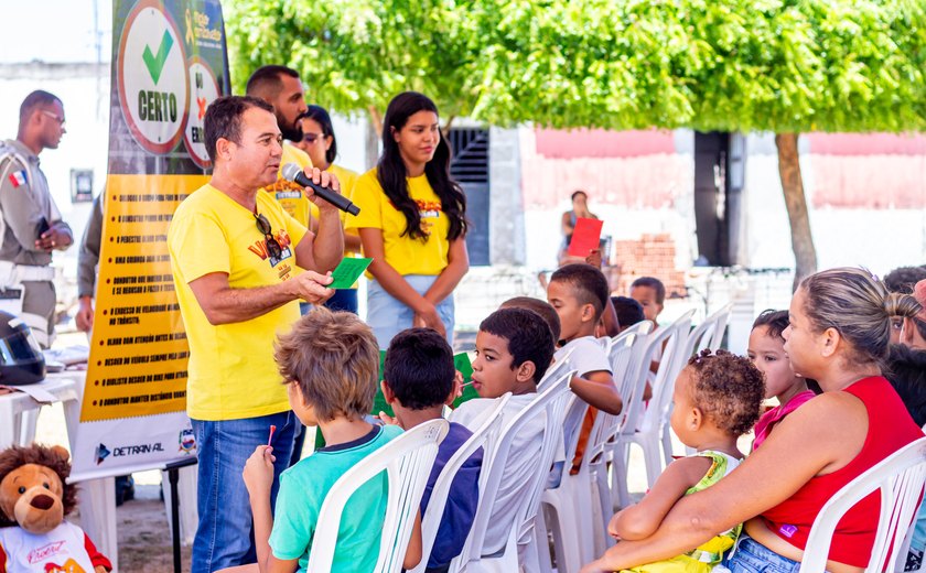 Detran abre projeto de educação para o trânsito de 2024 em Penedo