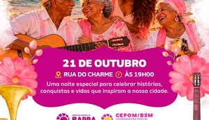 Barra de São Miguel lança serenata mensal em homenagem a mulheres e idosos
