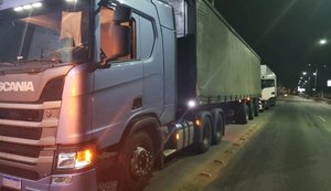 PM e Sefaz apreendem carga sem nota fiscal em Arapiraca