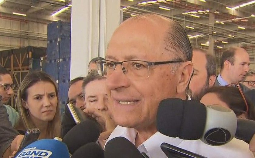 Alckmin faz campanha em Betim e defende maior participação do país no comércio exterior
